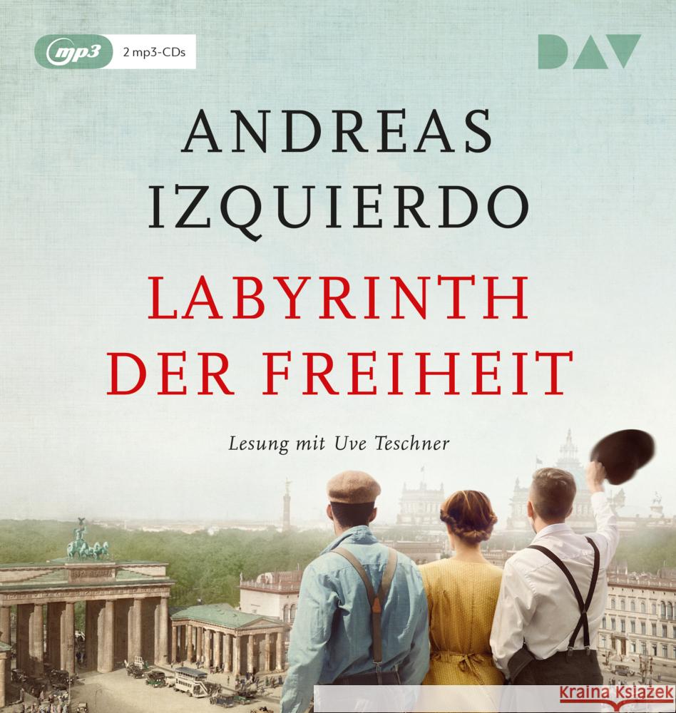 Labyrinth der Freiheit, 2 Audio-CD, 2 MP3 Izquierdo, Andreas 9783742424815 Der Audio Verlag, DAV