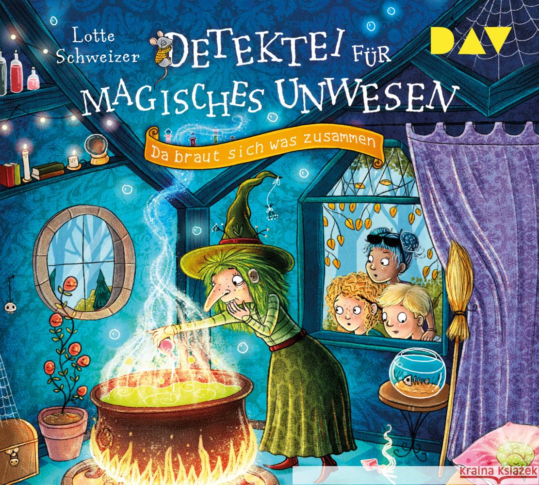 Detektei für magisches Unwesen - Teil 2: Da braut sich was zusammen, 3 Audio-CD Schweizer, Lotte 9783742424976