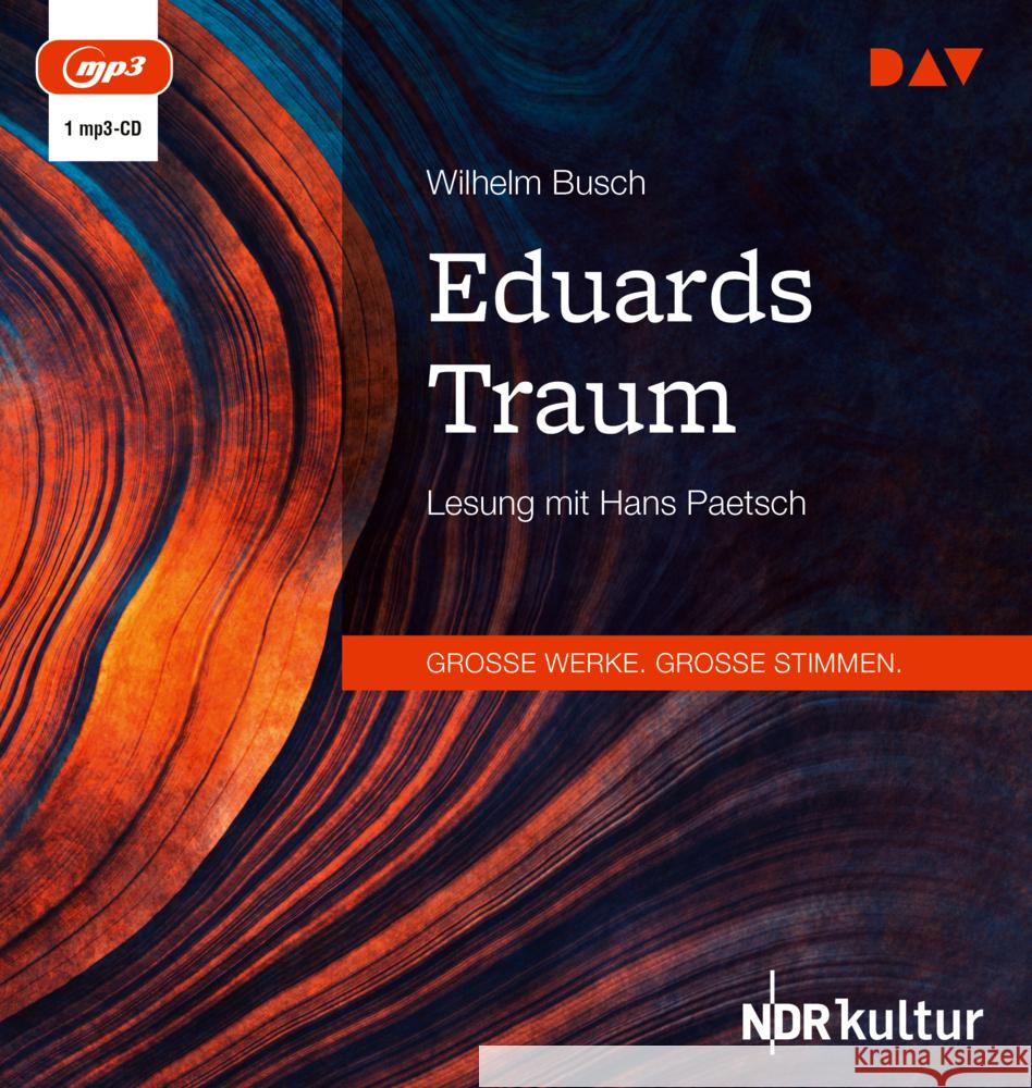 Eduards Traum, 1 Audio-CD, 1 MP3 Busch, Wilhelm 9783742425072