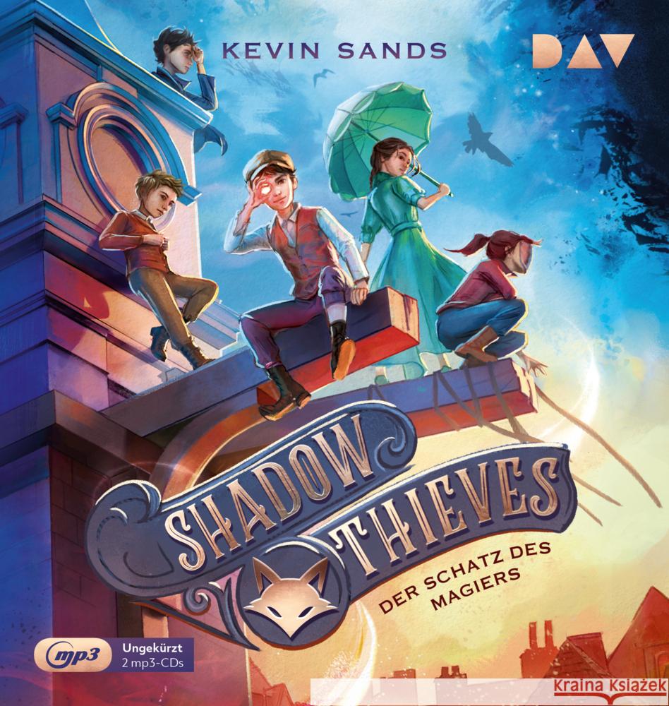 Shadow Thieves - Teil 1: Der Schatz des Magiers, 2 Audio-CD, 2 MP3 Sands, Kevin 9783742425133