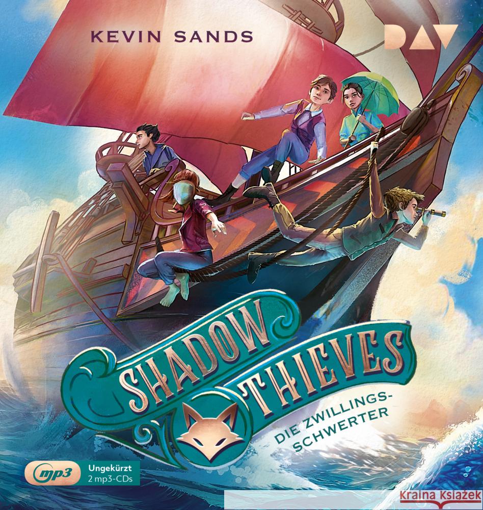 Shadow Thieves - Teil 2: Die Zwillingsschwerter, 2 Audio-CD, 2 MP3 Sands, Kevin 9783742425157