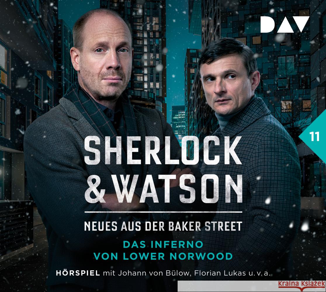 Sherlock & Watson - Neues aus der Baker Street: Das Inferno von Lower Norwood (Fall 11), 2 Audio-CD Koppelmann, Viviane 9783742426789 Der Audio Verlag, DAV
