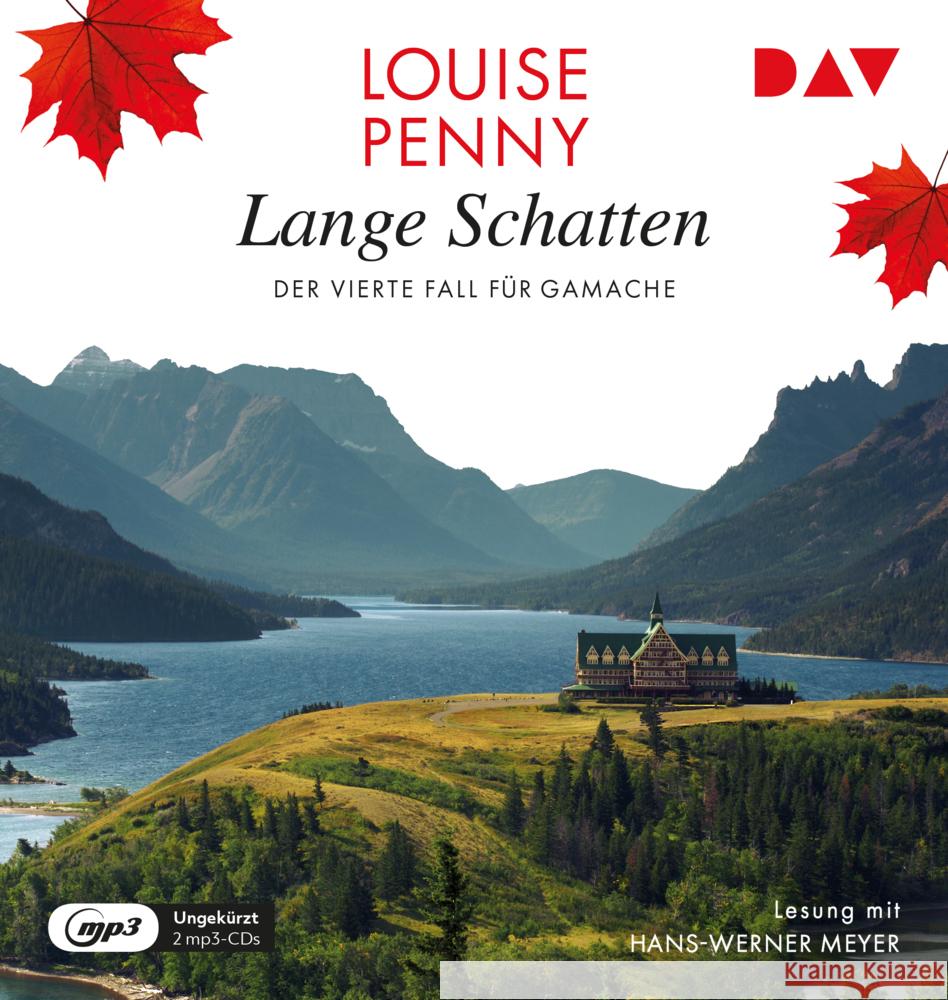 Lange Schatten. Der vierte Fall für Gamache, 2 Audio-CD, 2 MP3 Penny, Louise 9783742427373 Der Audio Verlag, DAV