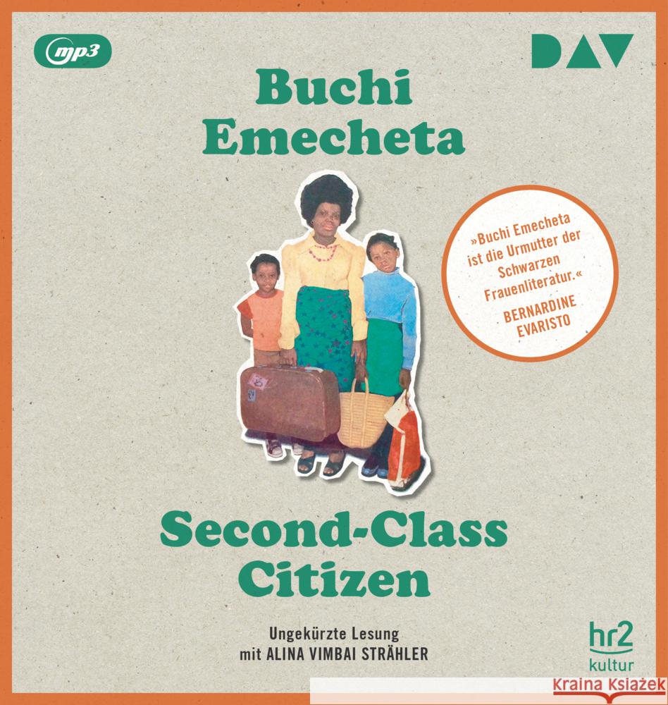 Second-Class Citizen, 1 Audio-CD, 1 MP3 Emecheta, Buchi 9783742427410