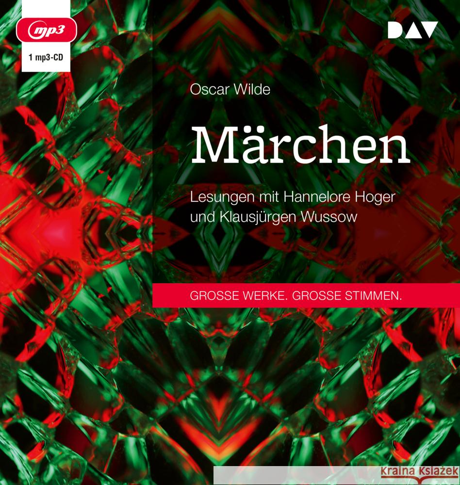 Märchen, 1 Audio-CD, 1 MP3 Wilde, Oscar 9783742427670 Der Audio Verlag, DAV