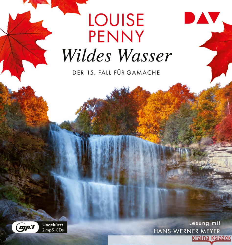 Wildes Wasser. Der 15. Fall für Gamache, 2 Audio-CD, 2 MP3 Penny, Louise 9783742427762 Der Audio Verlag, DAV