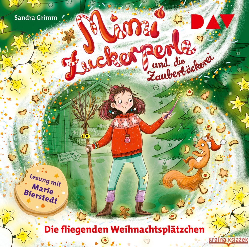 Mimi Zuckerperle und die Zauberbäckerei - Teil 2: Die fliegenden Weihnachtsplätzchen, 1 Audio-CD Grimm, Sandra 9783742427816 Der Audio Verlag, DAV