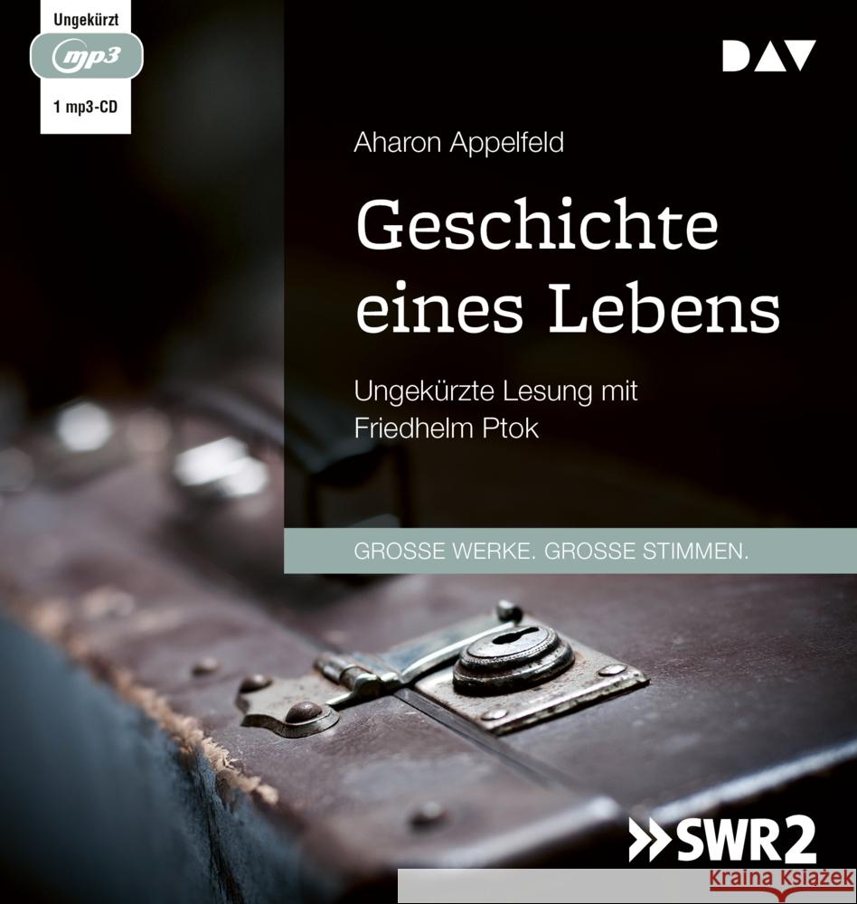 Geschichte eines Lebens, 1 Audio-CD, 1 MP3 Appelfeld, Aharon 9783742428578