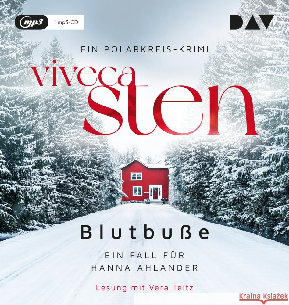 Blutbuße. Ein Fall für Hanna Ahlander, 1 Audio-CD, 1 MP3 Sten, Viveca 9783742428738