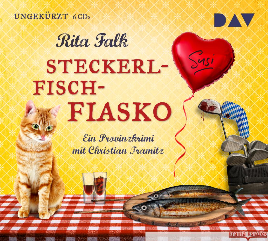 Steckerlfischfiasko, 6 Audio-CD Falk, Rita 9783742430410 Der Audio Verlag, DAV