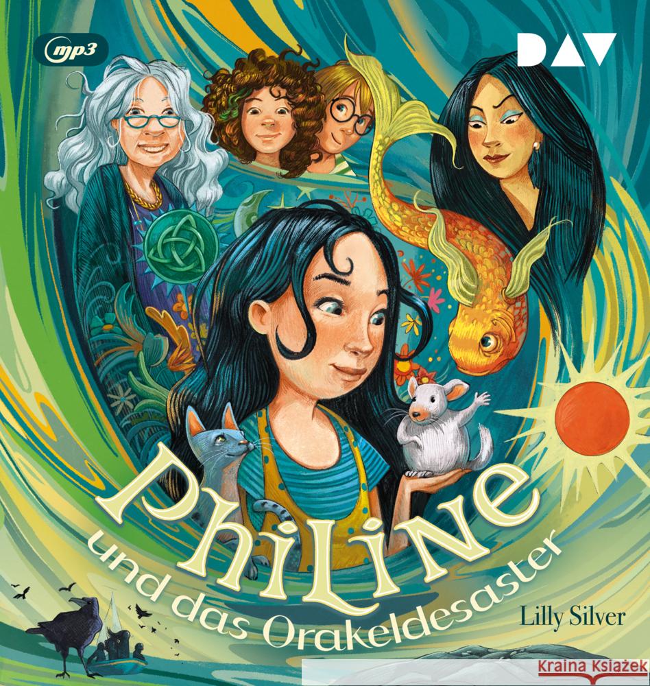 Philine und das Orakeldesaster (Teil 1), 1 Audio-CD, 1 MP3 Silver, Lilly 9783742430632