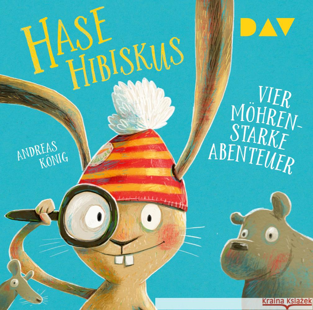 Hase Hibiskus. Vier möhrenstarke Abenteuer, 1 Audio-CD König, Andreas 9783742430908 Der Audio Verlag, DAV