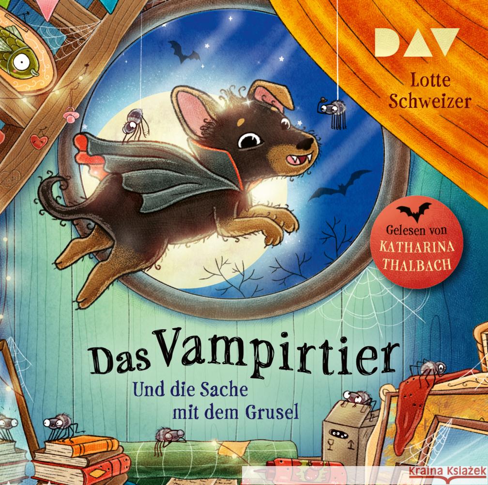 Das Vampirtier und die Sache mit dem Grusel, 2 Audio-CD Schweizer, Lotte 9783742432629