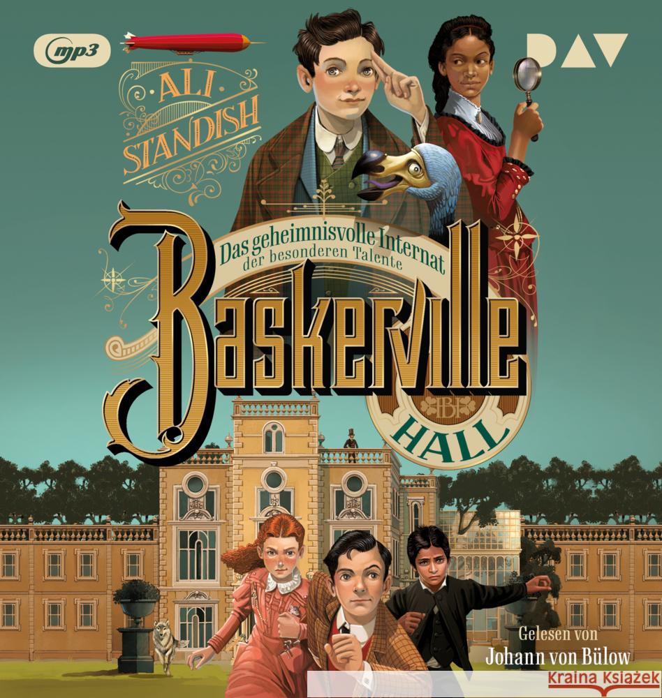 Baskerville Hall - Das geheimnisvolle Internat der besonderen Talente (Teil 1), 1 Audio-CD, 1 MP3 Standish, Ali 9783742432643