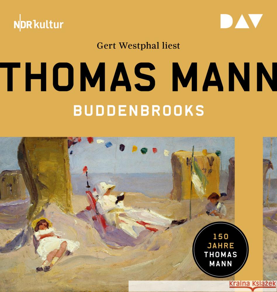 Buddenbrooks. Verfall einer Familie, 3 Audio-CD, 3 MP3 Mann, Thomas 9783742433480