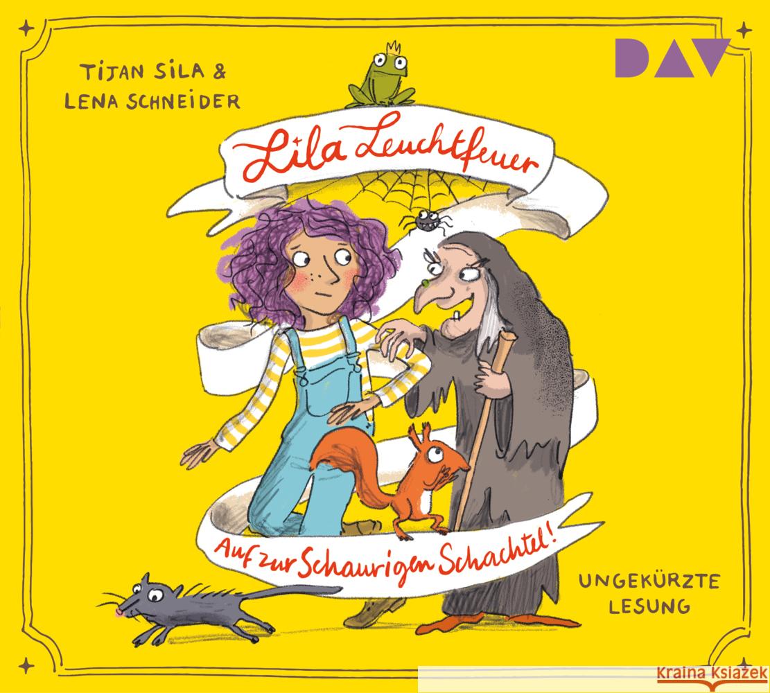 Lila Leuchtfeuer - Teil 2: Auf zur Schaurigen Schachtel!, 4 Audio-CD Sila, Tijan, Schneider, Lena 9783742433923