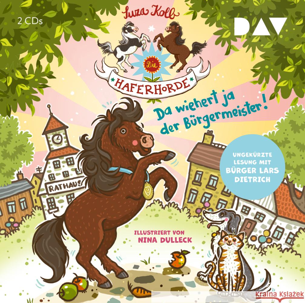 Die Haferhorde - Teil 23: Da wiehert ja der Bürgermeister!, 2 Audio-CD Kolb, Suza 9783742434418