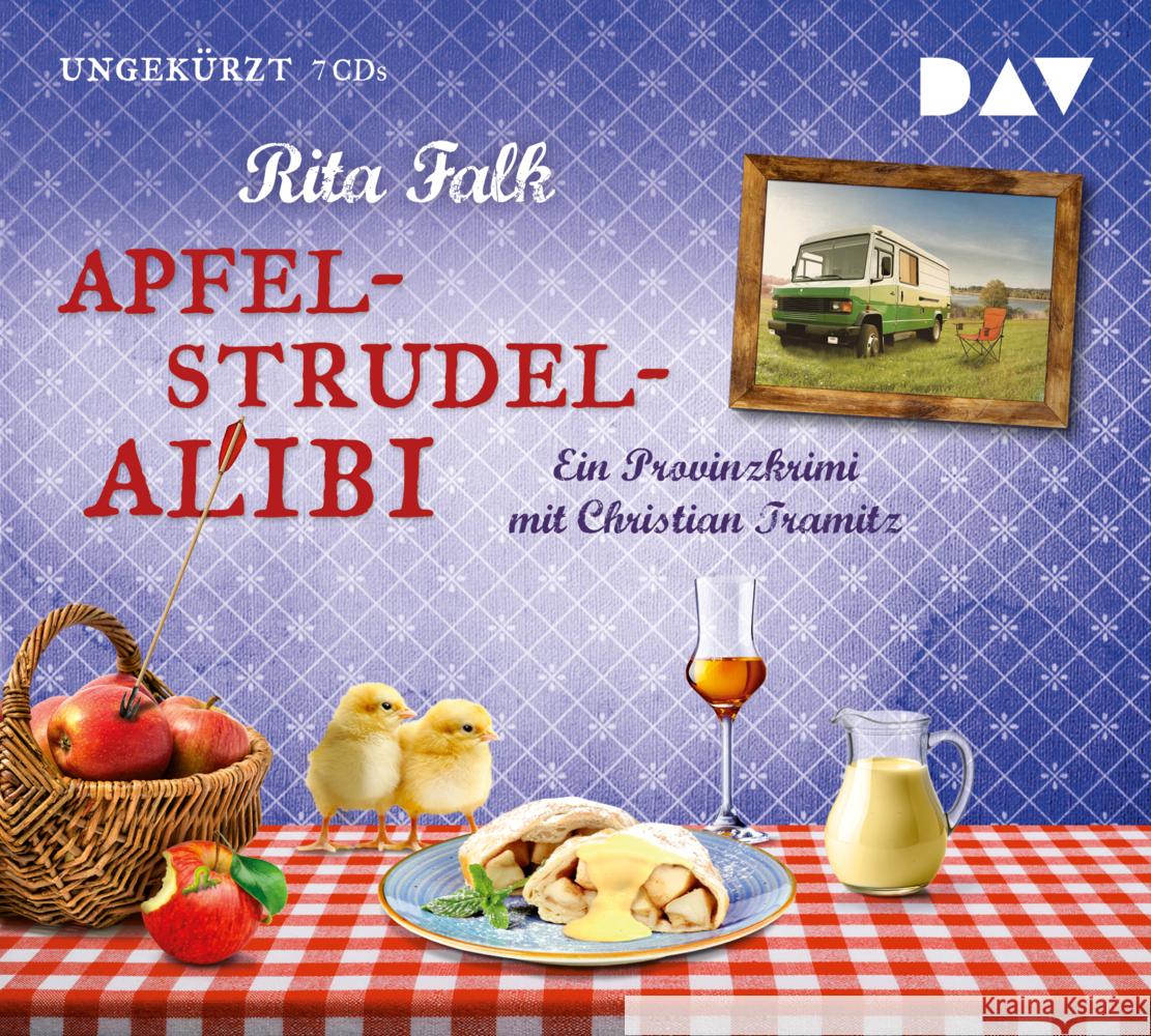 Apfelstrudel-Alibi, 7 Audio-CD Falk, Rita 9783742436276 Der Audio Verlag, DAV