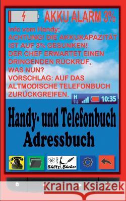 Handy- und Telefonbuch - Adressbuch Renate Sultz Uwe H. Sultz 9783743177123 Books on Demand