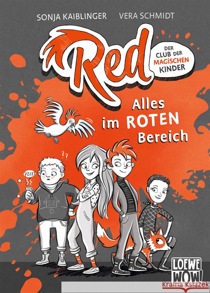 Red - Der Club der magischen Kinder (Band 1) - Alles im roten Bereich Kaiblinger, Sonja 9783743204317 Loewe