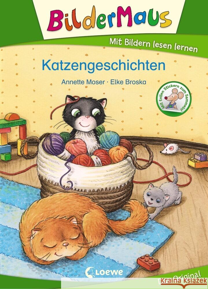 Bildermaus - Katzengeschichten Moser, Annette 9783743207004 Loewe Verlag