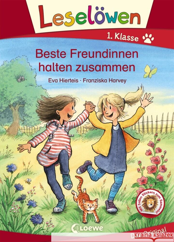 Leselöwen 1. Klasse - Beste Freundinnen halten zusammen Hierteis, Eva 9783743207271 Loewe