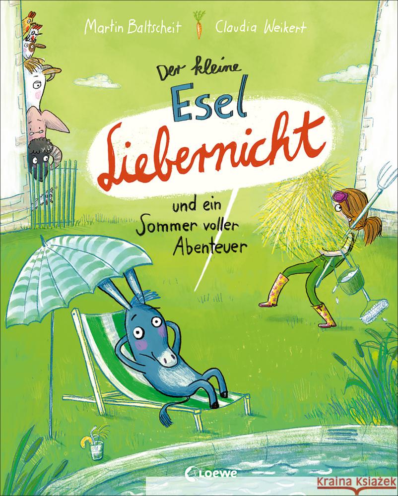 Der kleine Esel Liebernicht und ein Sommer voller Abenteuer (Band 2) Baltscheit, Martin 9783743207325 Loewe