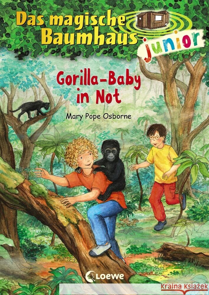 Das magische Baumhaus junior - Gorilla-Baby in Not Pope Osborne, Mary 9783743207660 Loewe Verlag