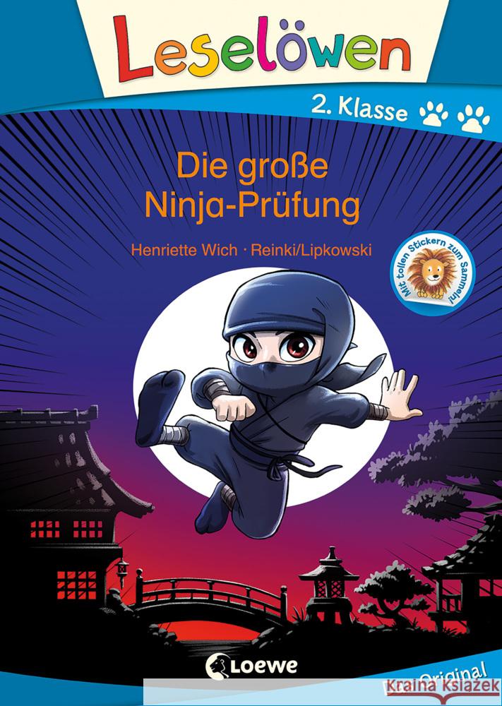 Leselöwen 2. Klasse - Die große Ninja-Prüfung Wich, Henriette 9783743208612