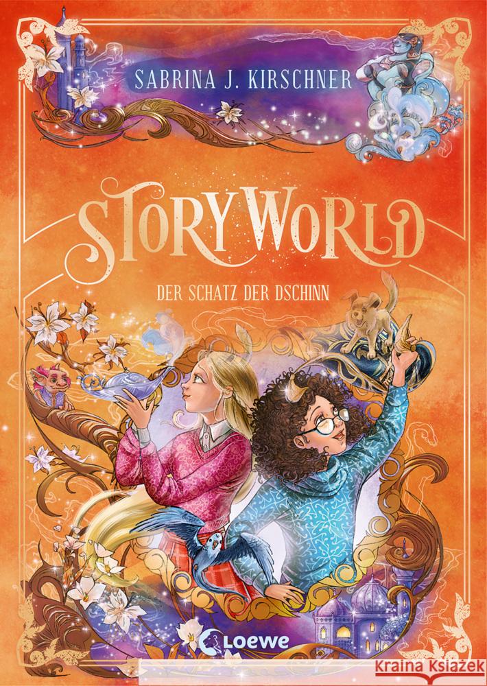 StoryWorld (Band 3) - Der Schatz der Dschinn Kirschner, Sabrina J. 9783743209411 Loewe