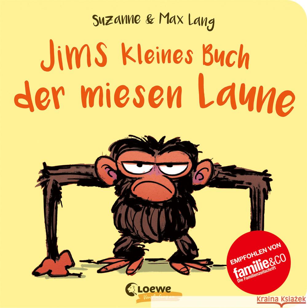 Jims kleines Buch der miesen Laune Lang, Suzanne 9783743211063 Loewe