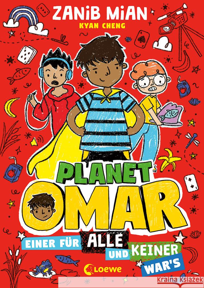 Planet Omar (Band 4) - Einer für alle und keiner war's Mian, Zanib 9783743214057 Loewe
