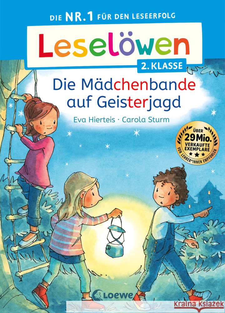 Leselöwen 2. Klasse - Die Mädchenbande auf Geisterjagd Hierteis, Eva 9783743214132 Loewe