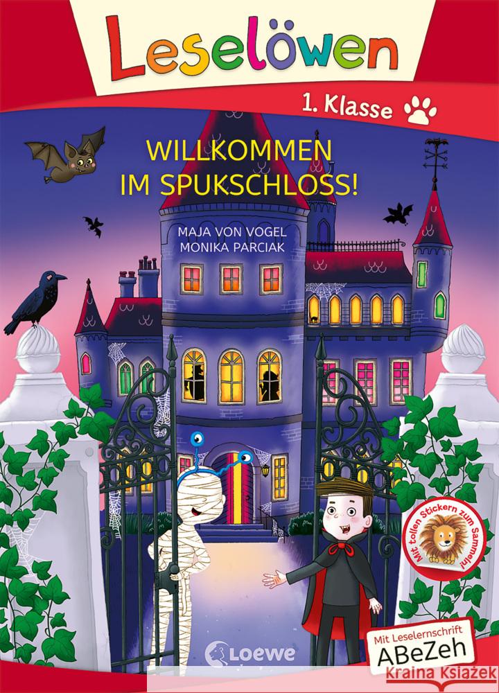 Leselöwen 1. Klasse - Willkommen im Spukschloss! (Großbuchstabenausgabe) Vogel, Maja von 9783743214293