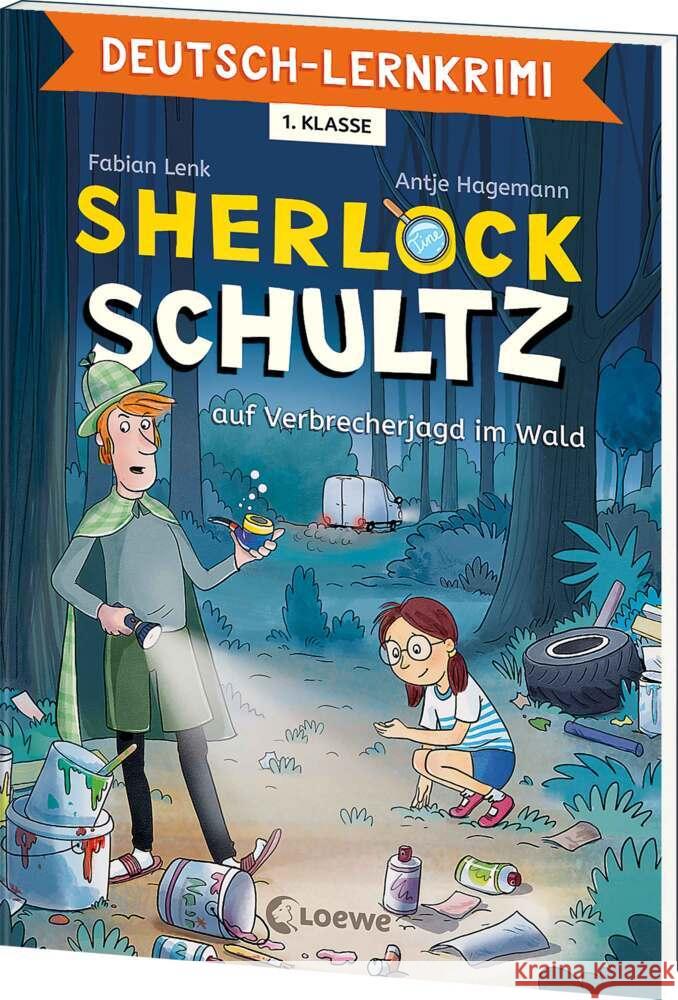 Deutsch-Lernkrimi - Sherlock Schultz auf Verbrecherjagd im Wald Lenk, Fabian 9783743217058