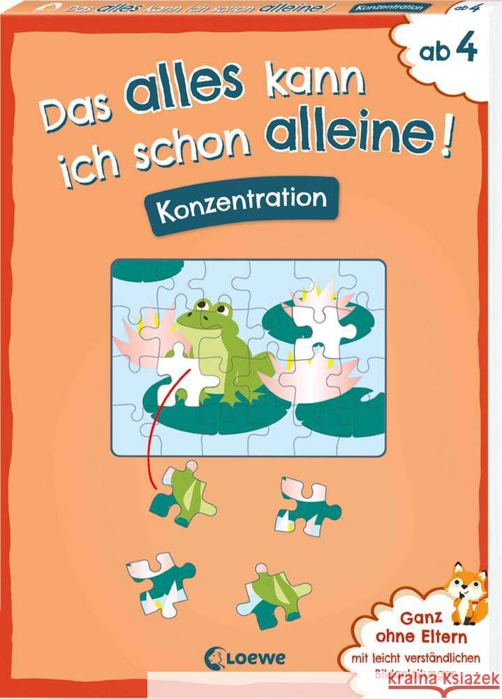Das alles kann ich schon alleine! Konzentration Wittenburg, Christiane 9783743217829