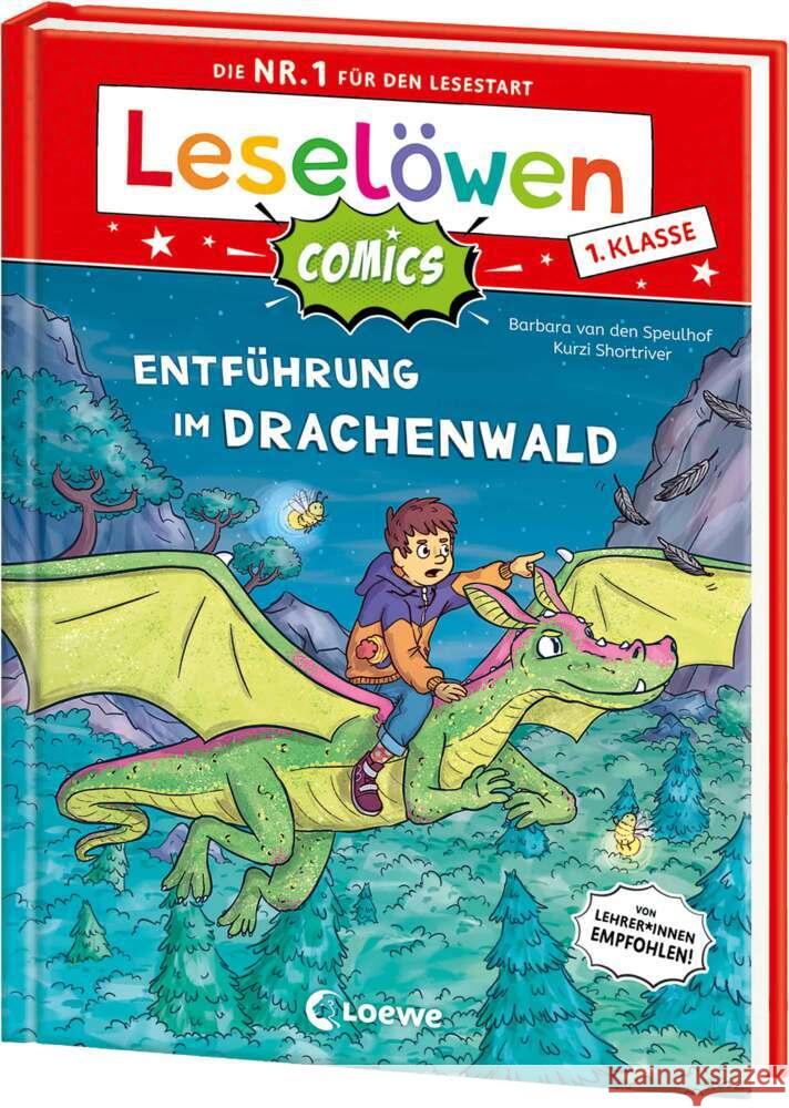 Leselöwen Comics 1. Klasse - Entführung im Drachenwald van den Speulhof, Barbara 9783743218536 Loewe