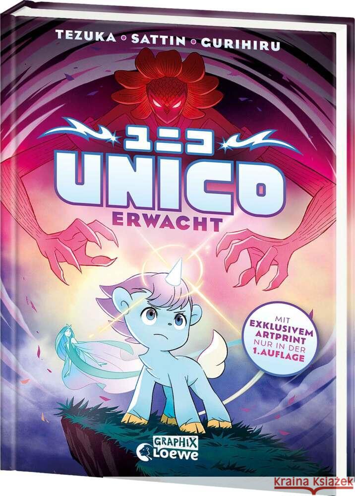 Unico erwacht (Band 1) Tezuka, Osamu, Sattin, Samuel 9783743221024