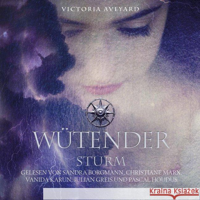 Wütender Sturm, 3 MP3-CDs : 2 CDs, Lesung. MP3 Format. Gekürzte Ausgabe Aveyard, Victoria 9783745600179 Silberfisch