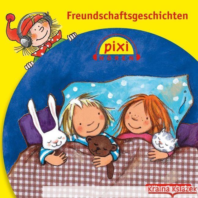 Freundschaftsgeschichten, 1 Audio-CD : Übernachtungsbesuch bei Mimi, Pixi und das Regenpicknick, Feine Sachen vom Ritter & Drachen, Der Prinzessinnen-Wettstreit, Die Aufholjagd: 1 CD, Lesung. CD Stand Cordes, Miriam; Boehme, Julia; Bones, Antje 9783745601220