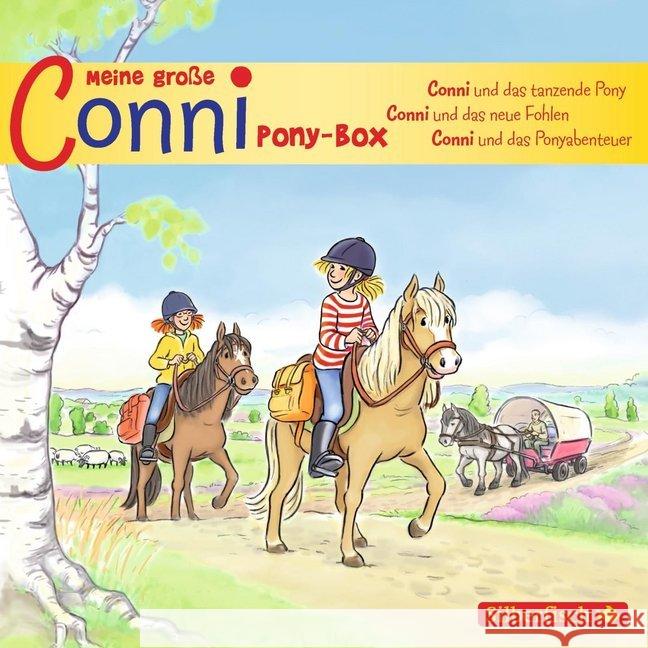 Meine große Conni-Ponybox, 3 Teile : 3 CDs, Hörspiel. CD Standard Audio Format. Sonderausgabe Boehme, Julia 9783745601701