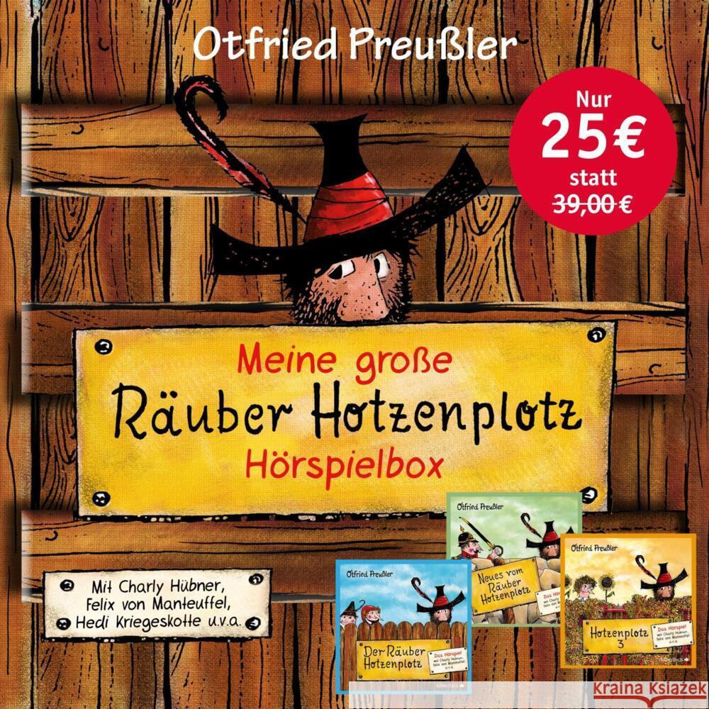 Der Räuber Hotzenplotz - Hörspiele: Meine große Räuber Hotzenplotz-Hörspielbox, Audio-CD Preußler, Otfried 9783745601961