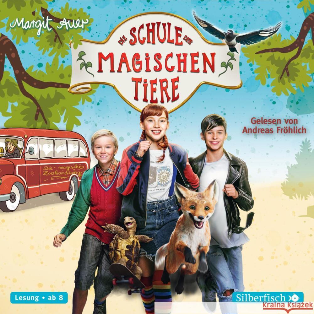 Die Schule der magischen Tiere: Die Schule der magischen Tiere: Das Hörbuch zum Film, 2 Audio-CD Auer, Margit 9783745602357