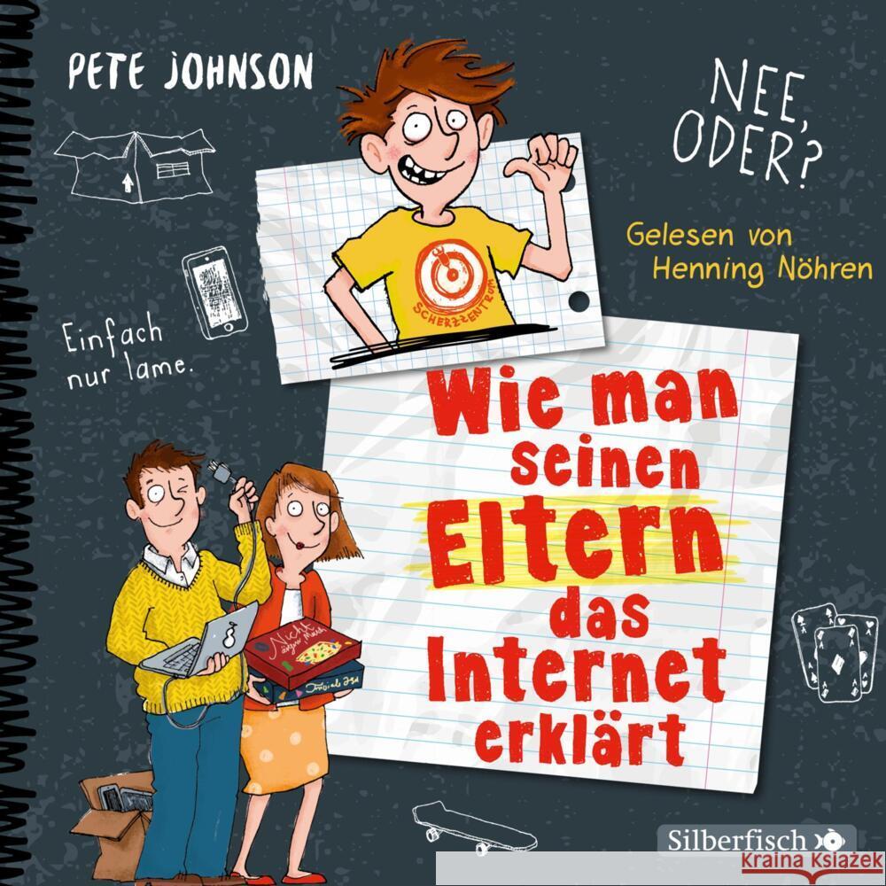 Wie man seinen Eltern das Internet erklärt (Eltern 4), 3 Audio-CD Johnson, Pete 9783745602548 Silberfisch