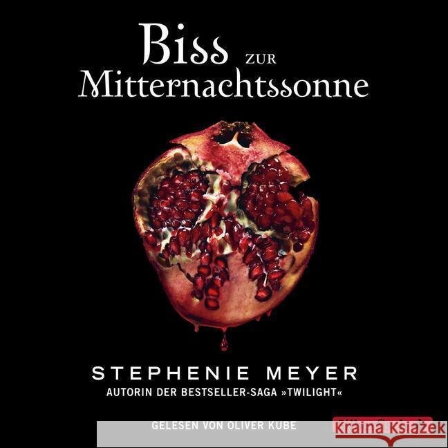 Biss zur Mitternachtssonne, 4 Audio-CD, MP3 Meyer, Stephenie 9783745602579