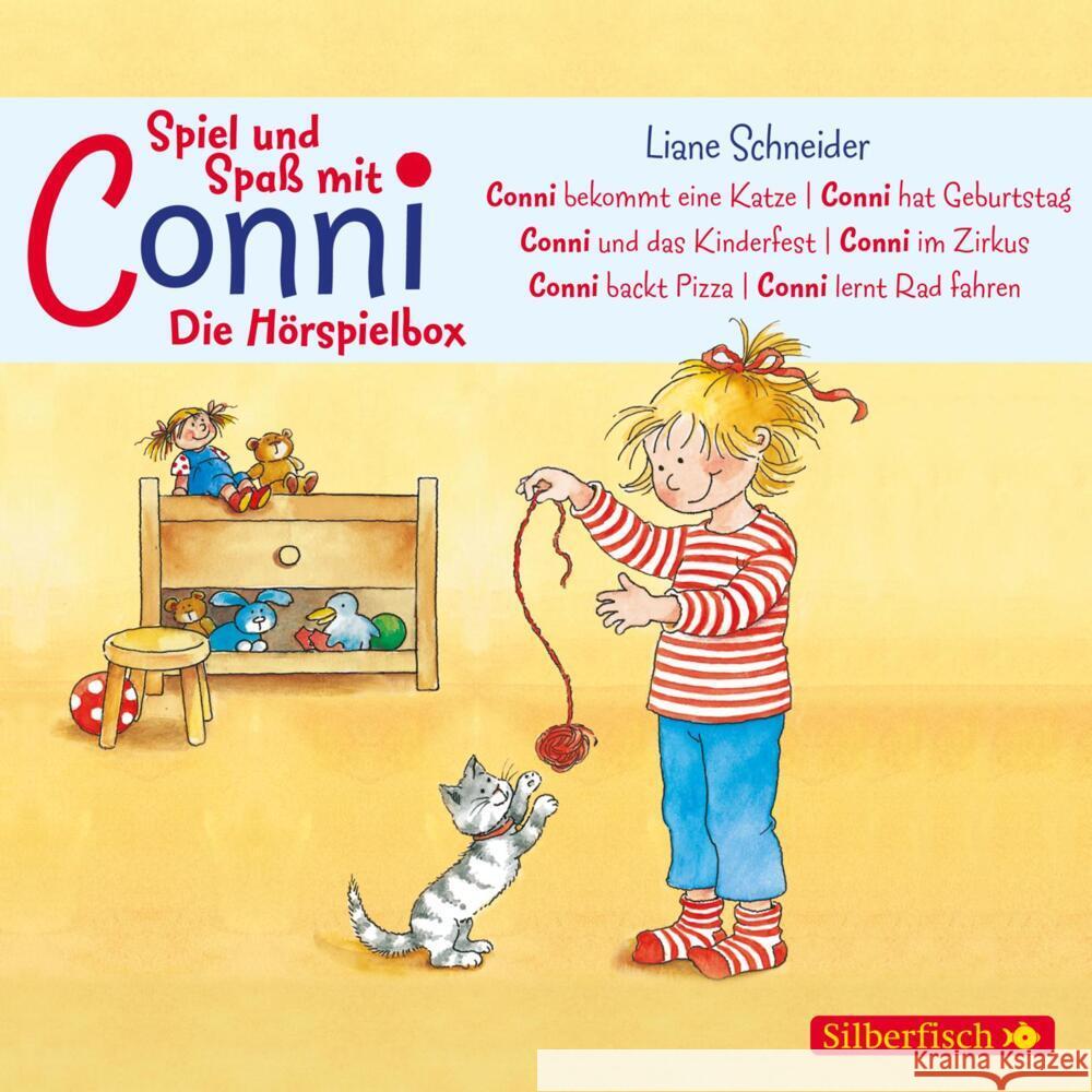 Spiel und Spaß mit Conni (Meine Freundin Conni - ab 3), Audio-CD Schneider, Liane 9783745602760