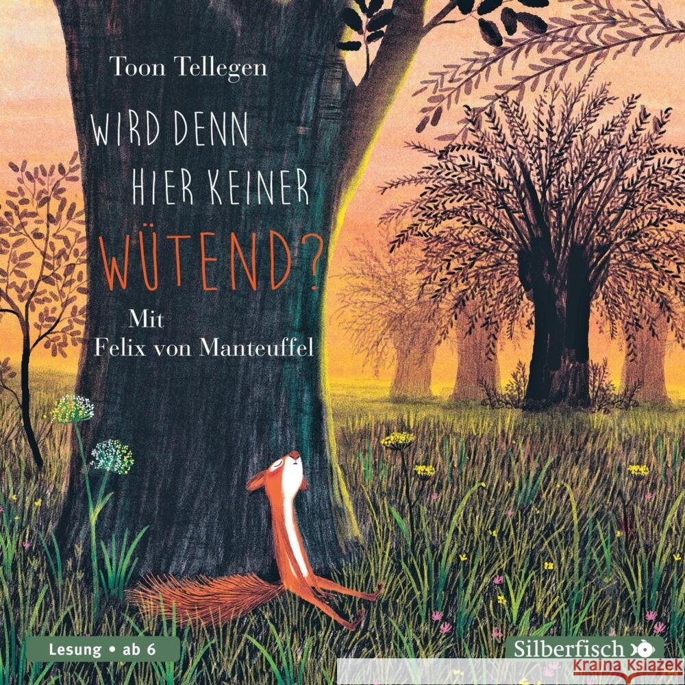 Wird denn hier keiner wütend?, 1 Audio-CD Tellegen, Toon 9783745602937