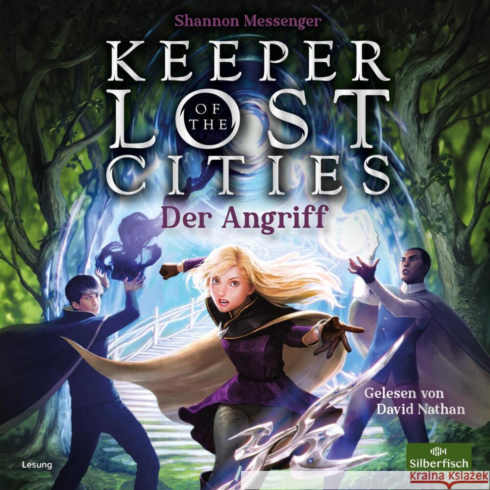 Keeper of the Lost Cities - Der Angriff, 4 Audio-CD, 4 MP3 Messenger, Shannon 9783745603224