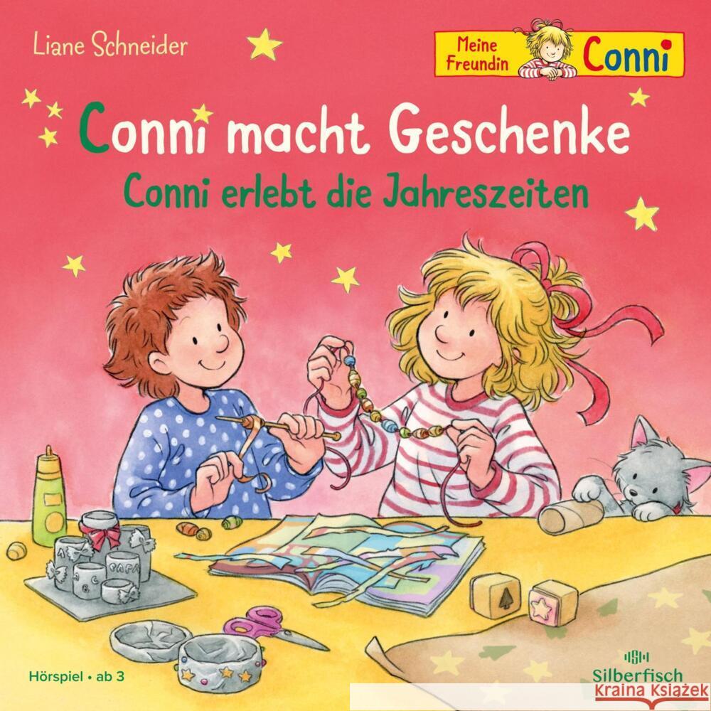 Conni macht Geschenke / Conni erlebt die Jahreszeiten, 1 Audio-CD Schneider, Liane 9783745603941