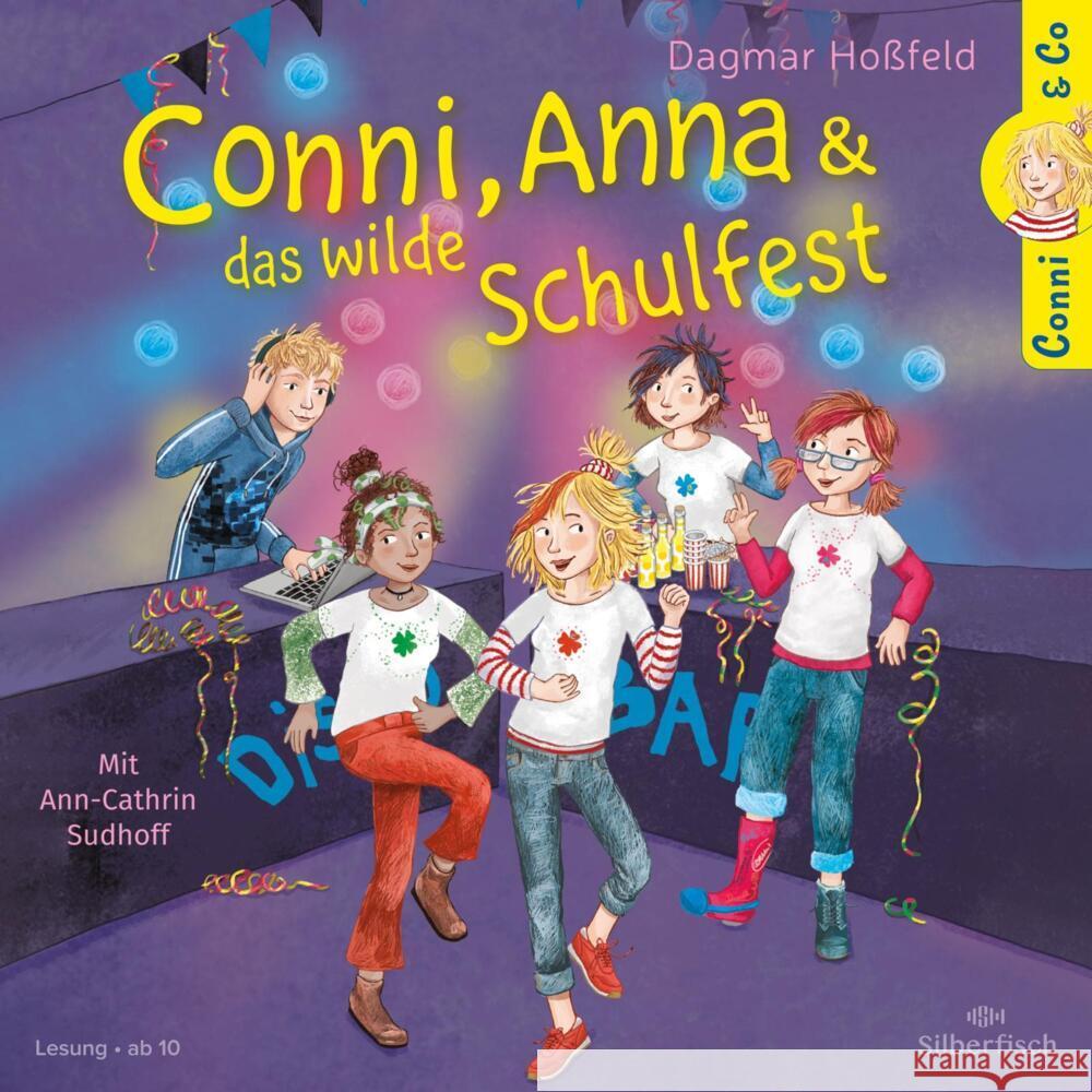 Conni, Anna und das wilde Schulfest, 2 Audio-CD Hoßfeld, Dagmar 9783745603958 Silberfisch